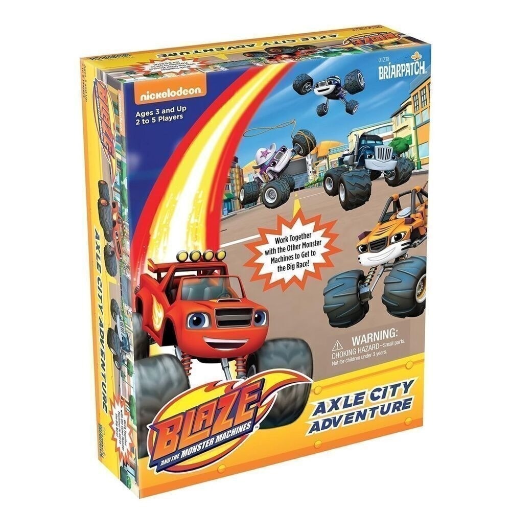 Nickelodeon Blaze and the Monster Machines Axle City Adventure Board Game New